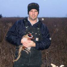 GPS data logger on Pheasant